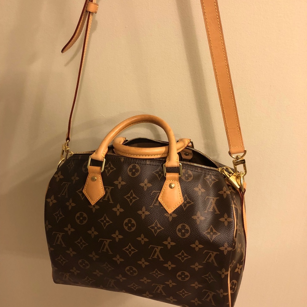 Authentic Louis Vuitton Speedy 30 Bandouliere